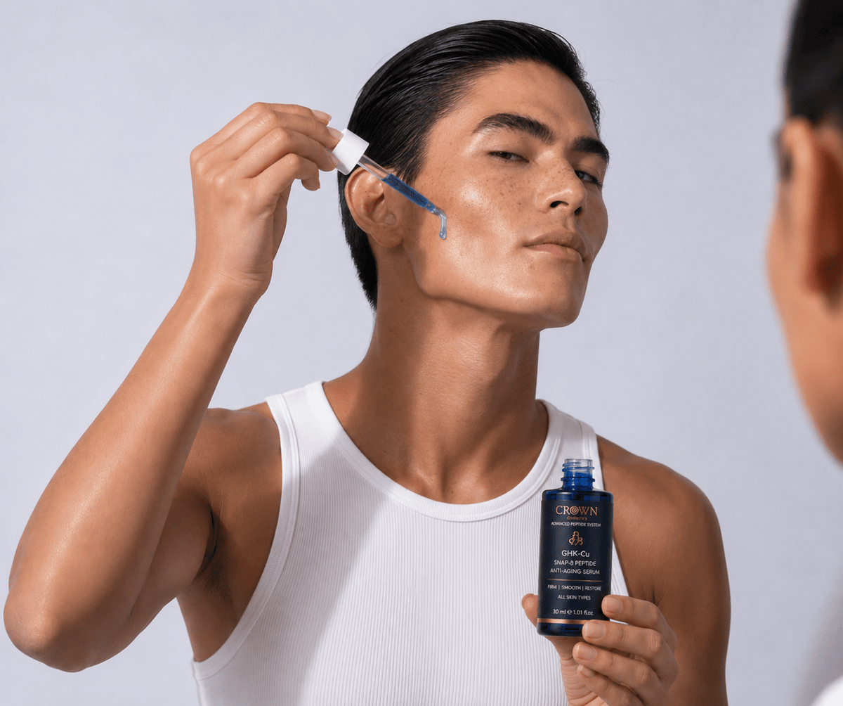 GHK-CU Copper Peptide Serum - Crown Cosmetics